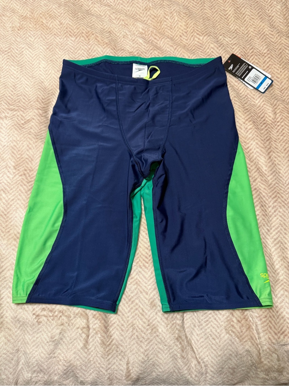 NWT Speedo Men's Eco ProLT Splice Jammer Swimsuit - Size 36 Brand New with Tags